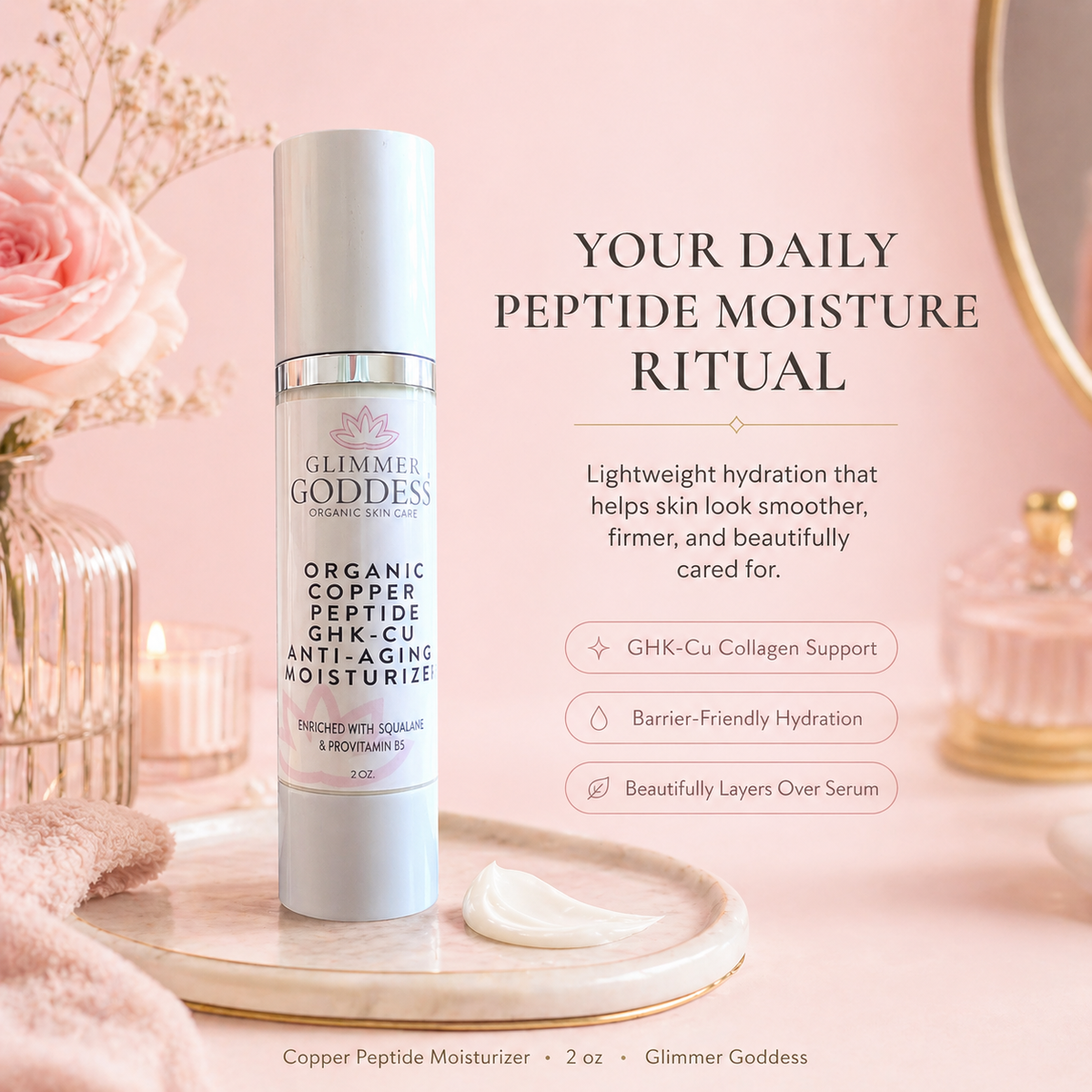 Organic Copper Peptide Firming Moisturiser